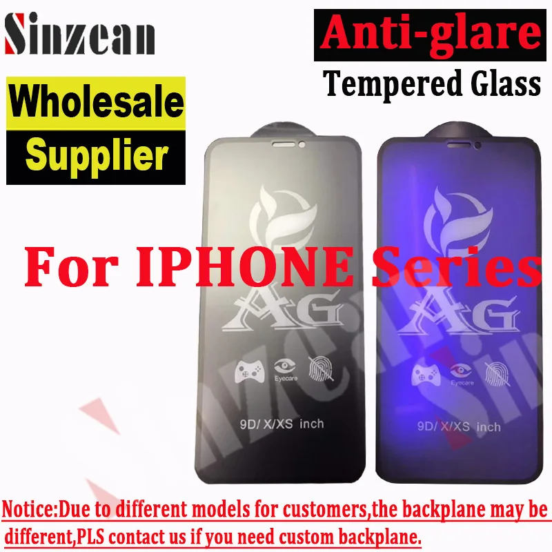 Sinzean 20pcs For IPHONE XS MAX/XR 9D AG Full Cover Matte Tempered Glass For IPHONE 6/7/8 Plus anti-glare Screen Protector Film
Sinzean 20pcs For IPHONE XS MAX/XR 9D AG Full Cover Matte Tempered Glass For IPHONE 6/7/8 Plus anti-glare Screen Protector Film