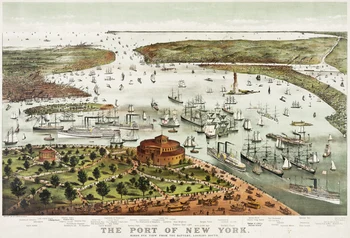 Bird View Map of 1892 New York Port, Cotton Canvas Wall Hanging Frameless Paintings for Home/Classroom Decoration
Bird View Map of 1892 New York Port, Cotton Canvas Wall Hanging Frameless Paintings for Home/Classroom Decoration