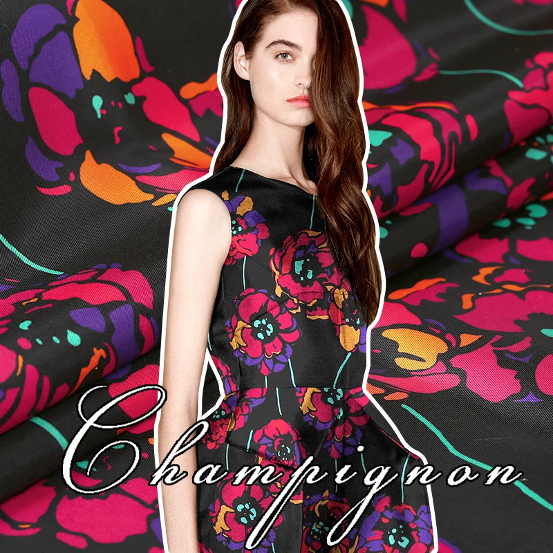 Twill fabric stiff and glossy fashion violet flowers scarce soft fabrics wholesale high quality cloth
Twill fabric stiff and glossy fashion violet flowers scarce soft fabrics wholesale high quality cloth