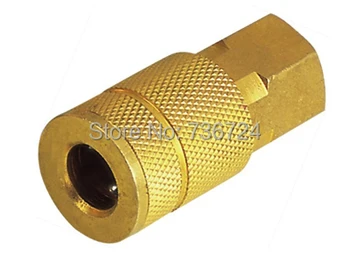 50pcs 1/4" Npt female thread USA automotive truflate type brass quick coupler pneumatic coupling fitting
50pcs 1/4" Npt female thread USA automotive truflate type brass quick coupler pneumatic coupling fitting