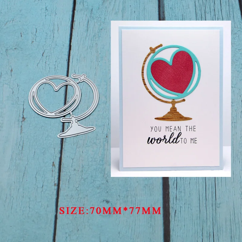 Love globe Metal cutting die for DIY Scrapbooking Album Paper Cards Decorative Crafts Embossing Die Cut 2018 new
Love globe Metal cutting die for DIY Scrapbooking Album Paper Cards Decorative Crafts Embossing Die Cut 2018 new