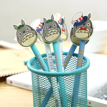 48pcs/lot creative cute cartoon totoro gel pen school office writing supplies black signature pen
48pcs/lot creative cute cartoon totoro gel pen school office writing supplies black signature pen