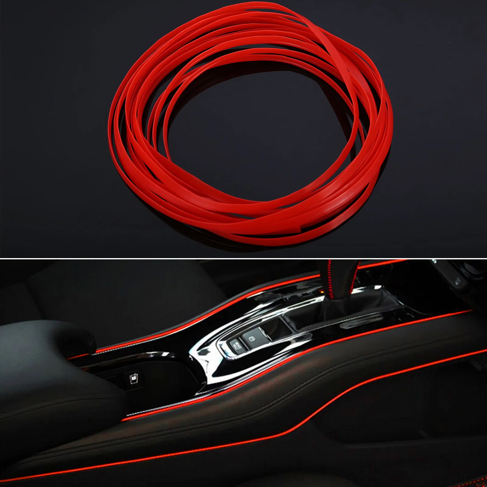 Mayitr 5M Matte Red Universal Car Styling Flexible Interior Moulding Trim Strip DIY Decorative Line DIY Stickers Car-Styling
Mayitr 5M Matte Red Universal Car Styling Flexible Interior Moulding Trim Strip DIY Decorative Line DIY Stickers Car-Styling
