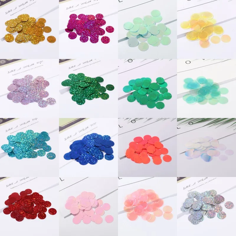 10g/Pack Mixed Colos 6-40mm Flat Round Sequins For Craft,Women Garments Accessory, Jewelry Making Accessories,Wedding Decoration
10g/Pack Mixed Colos 6-40mm Flat Round Sequins For Craft,Women Garments Accessory, Jewelry Making Accessories,Wedding Decoration