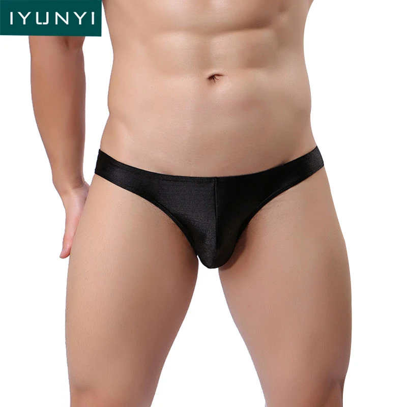 IYUNYI Sexy Underwear Briefs Men Seamless Briefs Shorts Man Silk Low Rise Panties U Convex Pouch Underpants Men Bikini Briefs
IYUNYI Sexy Underwear Briefs Men Seamless Briefs Shorts Man Silk Low Rise Panties U Convex Pouch Underpants Men Bikini Briefs
