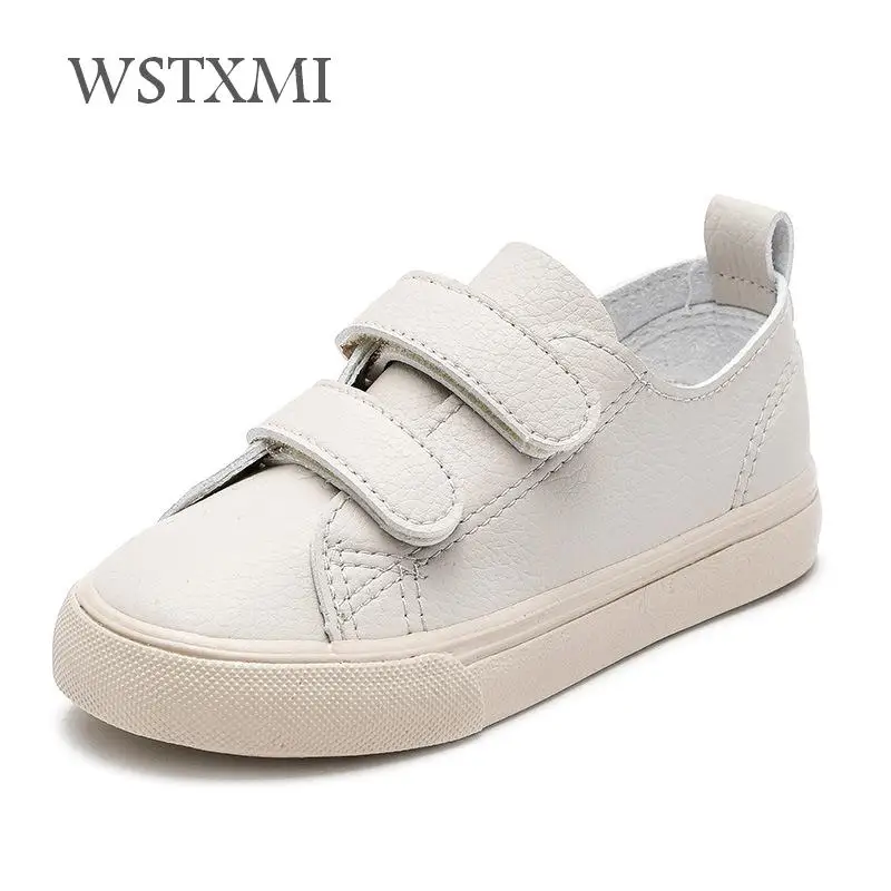 Children White Shoes for Girls Leather Waterproof School Shoes Boys Sneakers Casual Running Shoes Fashion Kids Flat Sports Shoes
Children White Shoes for Girls Leather Waterproof School Shoes Boys Sneakers Casual Running Shoes Fashion Kids Flat Sports Shoes