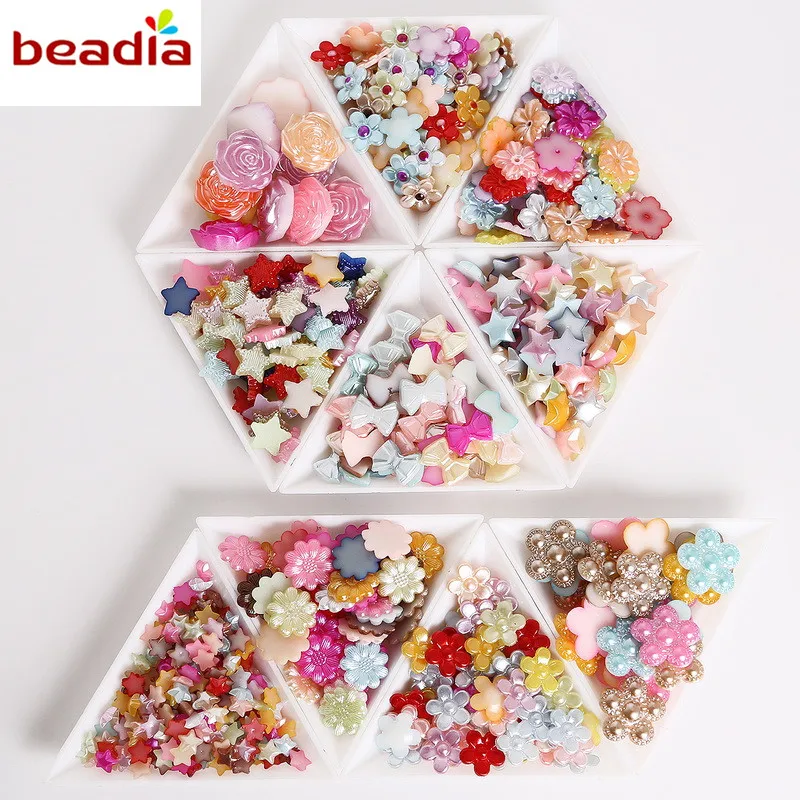 Pick Size 20-200pcs/bag Random Mixed Flatback Different Shapes Plastic ABS Imitation Pearl For DIY Jewelry Craft Decoration
Pick Size 20-200pcs/bag Random Mixed Flatback Different Shapes Plastic ABS Imitation Pearl For DIY Jewelry Craft Decoration
