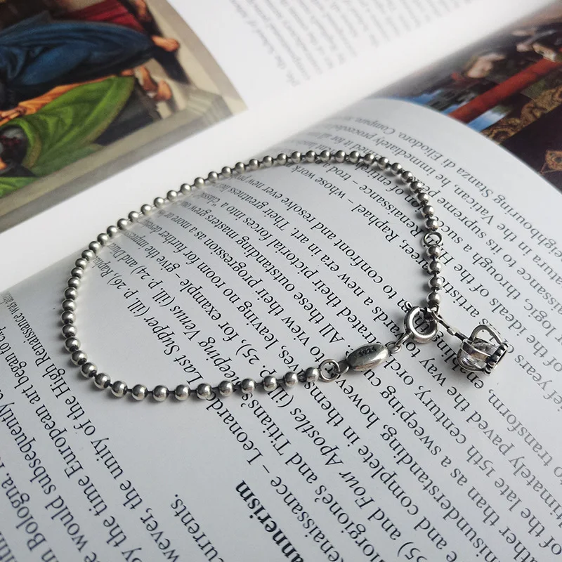 Fengxiaoling High Quality 925 Sterling Silver Small Crown Charm Bracelets For Women Retro Thai Silver Bracelet Fine Jewelry Gift
Fengxiaoling High Quality 925 Sterling Silver Small Crown Charm Bracelets For Women Retro Thai Silver Bracelet Fine Jewelry Gift