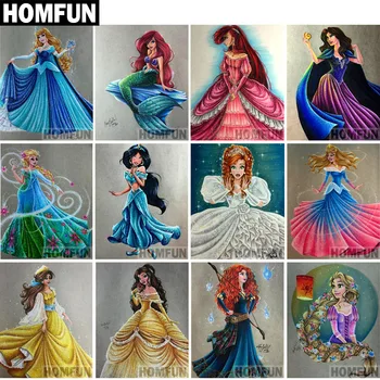 HOMFUN Full Square/Round 5D DIY Diamond Embroidery "Cartoon princess" Diamond Painting Cross Stitch 5D Decor gift A06814
HOMFUN Full Square/Round 5D DIY Diamond Embroidery "Cartoon princess" Diamond Painting Cross Stitch 5D Decor gift A06814