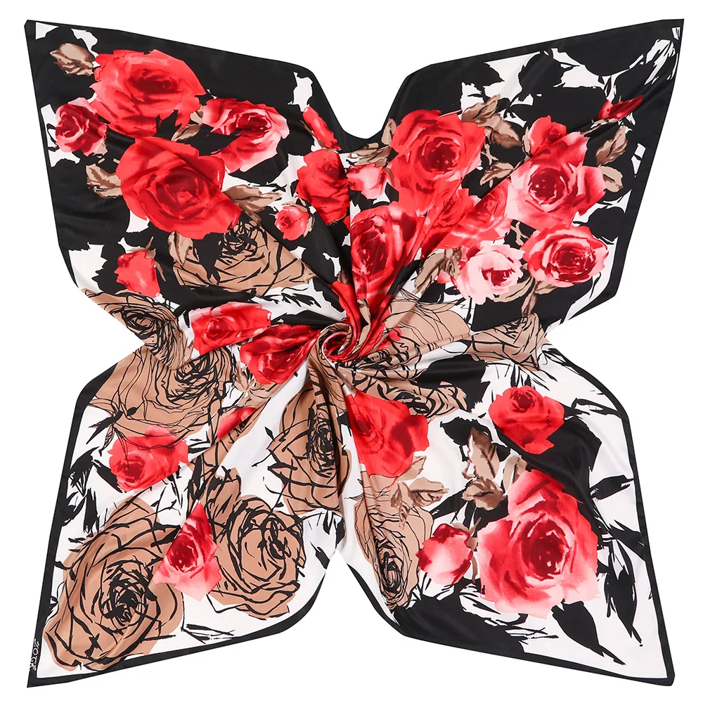 LESIDA Pure Silk Scarf Women Large Shawls Stoles Flower Print Square Scarves Echarpes Foulards Femme Wrap Bandanas 130*130CM
LESIDA Pure Silk Scarf Women Large Shawls Stoles Flower Print Square Scarves Echarpes Foulards Femme Wrap Bandanas 130*130CM