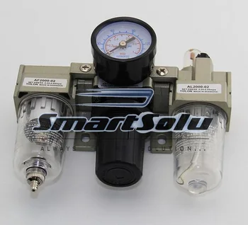 Free Shipping AC2000-02 Pneumatic Air Source Treatment Units,1/4" Port Filter Regulator Lubricator Combination,FRL Three Union
Free Shipping AC2000-02 Pneumatic Air Source Treatment Units,1/4" Port Filter Regulator Lubricator Combination,FRL Three Union