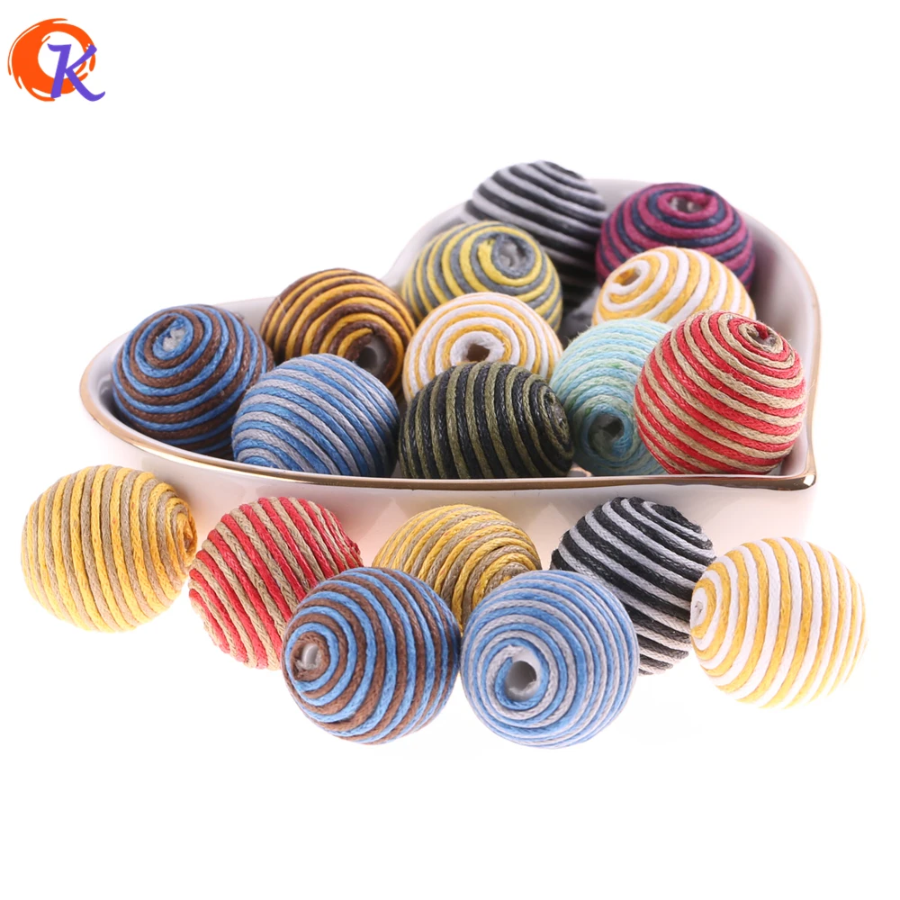 Cordial Design 100Pcs 20mm Beads Jewelry Accessories Baby Teether Winding Beads Hand Made Beads For Shower Gifts Jewelry Making
Cordial Design 100Pcs 20mm Beads Jewelry Accessories Baby Teether Winding Beads Hand Made Beads For Shower Gifts Jewelry Making
