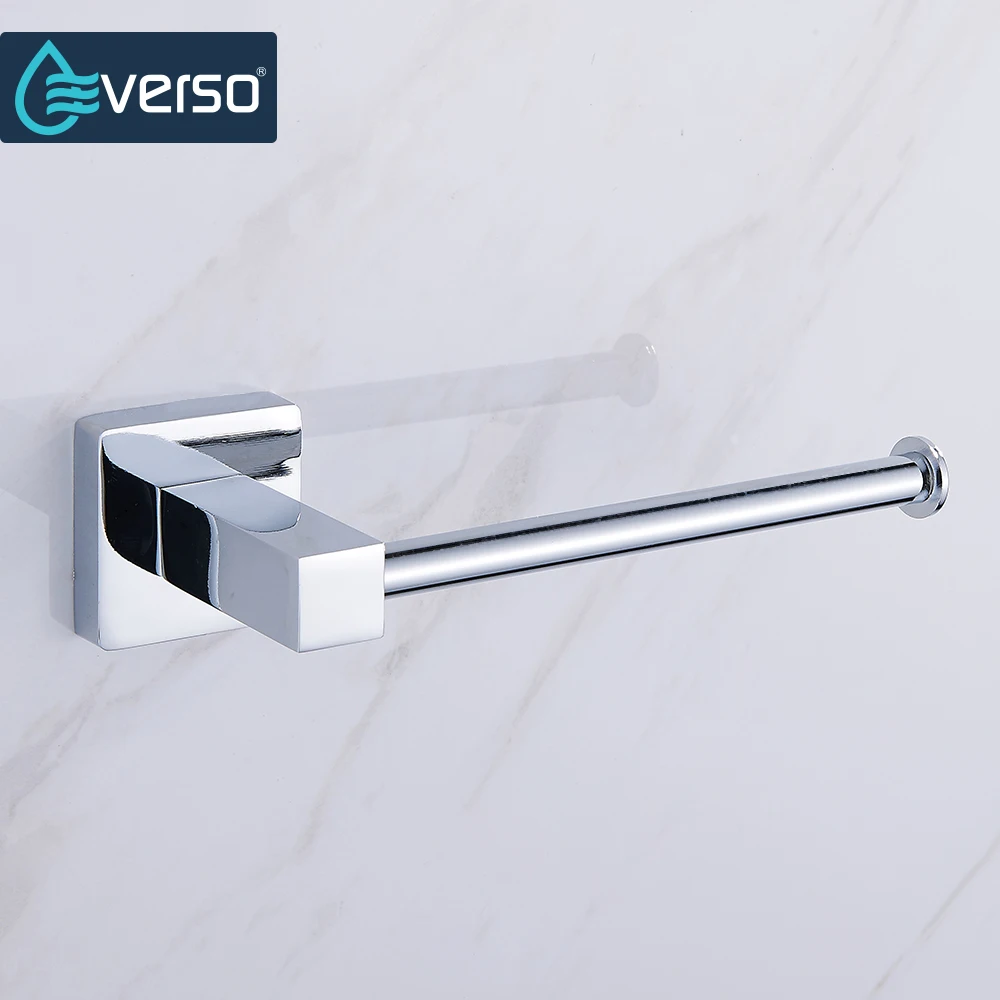 EVERSO 2017 Wall Mount Toilet Paper Holder Chrome 304 SUS Stainless Steel Toilet Roll Paper Holder Bathroom Accessory
EVERSO 2017 Wall Mount Toilet Paper Holder Chrome 304 SUS Stainless Steel Toilet Roll Paper Holder Bathroom Accessory