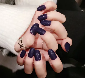 2017 Newest Purple False Nail Short Design Full Nail Tips Fake Nail Decoration Art Sticker with Glue
2017 Newest Purple False Nail Short Design Full Nail Tips Fake Nail Decoration Art Sticker with Glue
