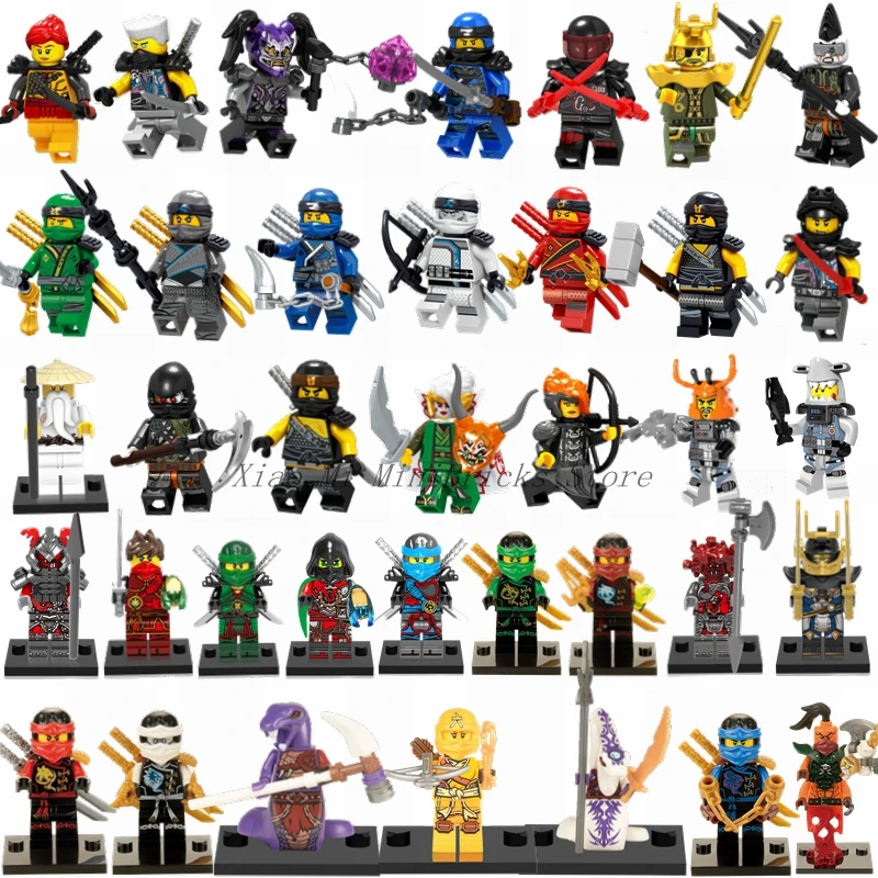 Legoings Ninjago Sets Action Figures Samukai Kai Jay Zane Nya Cole Master Wu Toys Ninja Movie Building Blocks Toys For Children
Legoings Ninjago Sets Action Figures Samukai Kai Jay Zane Nya Cole Master Wu Toys Ninja Movie Building Blocks Toys For Children