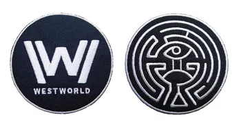 The Hot TV Series West World Badge Embroidered Iron On Patches, West World Company Logo, Maze Jacket DIY Clothing Accessories
The Hot TV Series West World Badge Embroidered Iron On Patches, West World Company Logo, Maze Jacket DIY Clothing Accessories