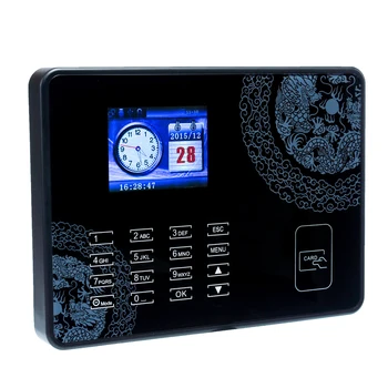 Password Card Attendance Machine Employee Checking-in Payroll Recorder TCP/IP 2.8 inch LCD Screen DC 5V Time Attendance Clock
Password Card Attendance Machine Employee Checking-in Payroll Recorder TCP/IP 2.8 inch LCD Screen DC 5V Time Attendance Clock