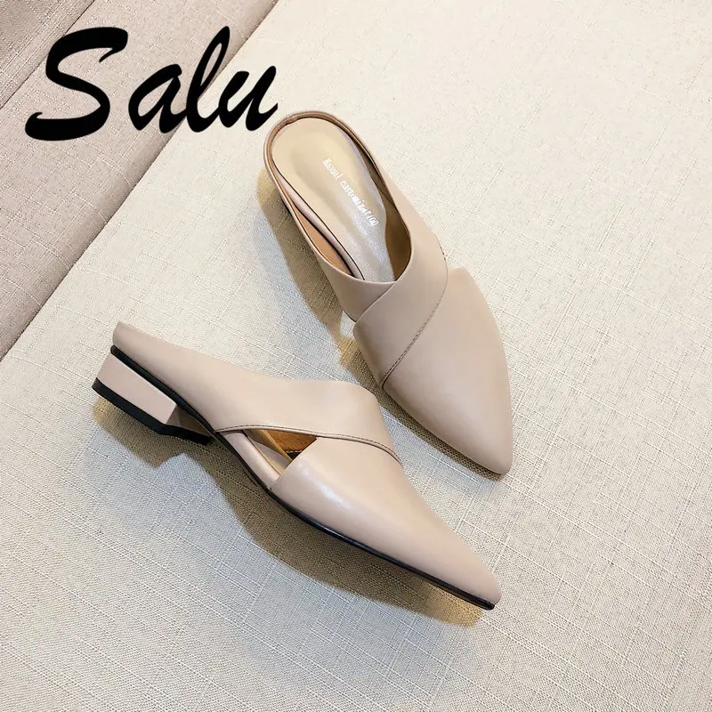 Salu Gladiator Sandals for Women New Fashion Genuine Leather Low Heels Shoes Woman Fashion Casual Shoes
Salu Gladiator Sandals for Women New Fashion Genuine Leather Low Heels Shoes Woman Fashion Casual Shoes
