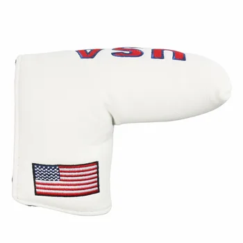 PINMEI Golf Putter Head Cover 1ps Embroidered USA Eagle Flag Gun Paw Paterned Soft PU Leather Club Headcover with Magnet Closure
PINMEI Golf Putter Head Cover 1ps Embroidered USA Eagle Flag Gun Paw Paterned Soft PU Leather Club Headcover with Magnet Closure