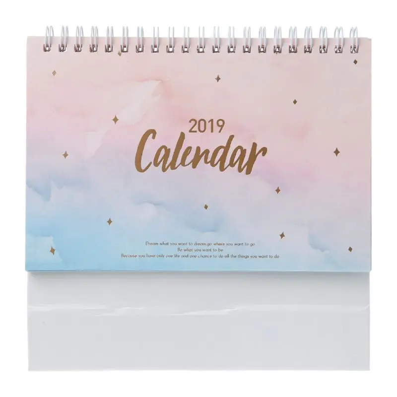 Dreamy Colorful Sky 2019 Desktop Standing Coil Paper Calendar Memo Daily Schedule Table Planner Yearly Agenda Organizer
Dreamy Colorful Sky 2019 Desktop Standing Coil Paper Calendar Memo Daily Schedule Table Planner Yearly Agenda Organizer