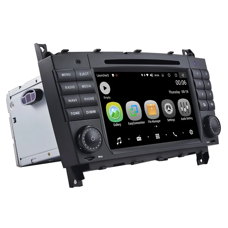 Android 8.0 2 Din 7 inch DVD Car Audio Navigation System For Benz C-Class W203 Benz CLK W209 With Standard Car Multimedia Player
Android 8.0 2 Din 7 inch DVD Car Audio Navigation System For Benz C-Class W203 Benz CLK W209 With Standard Car Multimedia Player