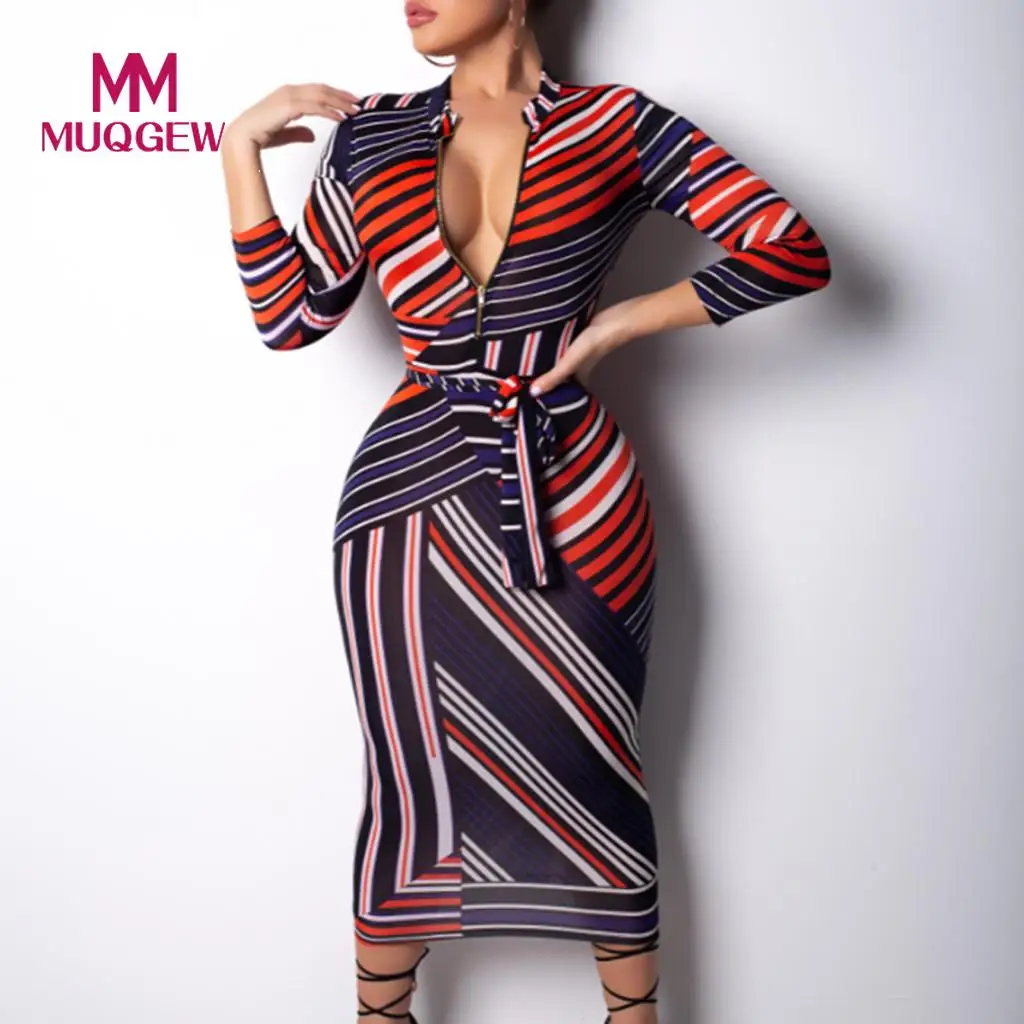 Stripe Long Sleeves Round Collar women's dresses Irregularity Printing sundress female vestido elbise robe sukienka 40#G7
Stripe Long Sleeves Round Collar women's dresses Irregularity Printing sundress female vestido elbise robe sukienka 40#G7