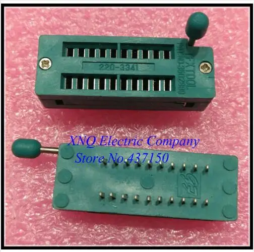 20PCS /LOT , IC Test Universal ZIF Socket 16pin 16 pin dip 2.54mm IC Socket pitch
20PCS /LOT , IC Test Universal ZIF Socket 16pin 16 pin dip 2.54mm IC Socket pitch