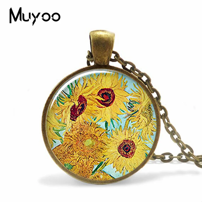 Van Gogh Almond Branch in Bloom art pendant, bridal jewelry wedding famous painting necklace
Van Gogh Almond Branch in Bloom art pendant, bridal jewelry wedding famous painting necklace