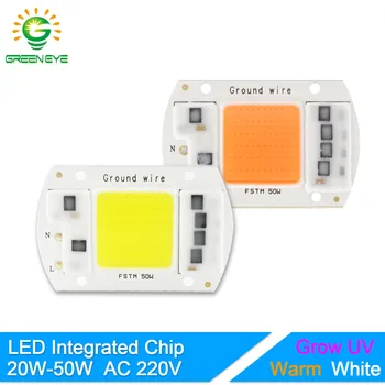 GreenEye Integrated LED Grow Light Chip Full Spectrum 220V 20W 30W 50W Flower Plant Greenhouse Vegetable Spot Flood Lamp Bulb
GreenEye Integrated LED Grow Light Chip Full Spectrum 220V 20W 30W 50W Flower Plant Greenhouse Vegetable Spot Flood Lamp Bulb