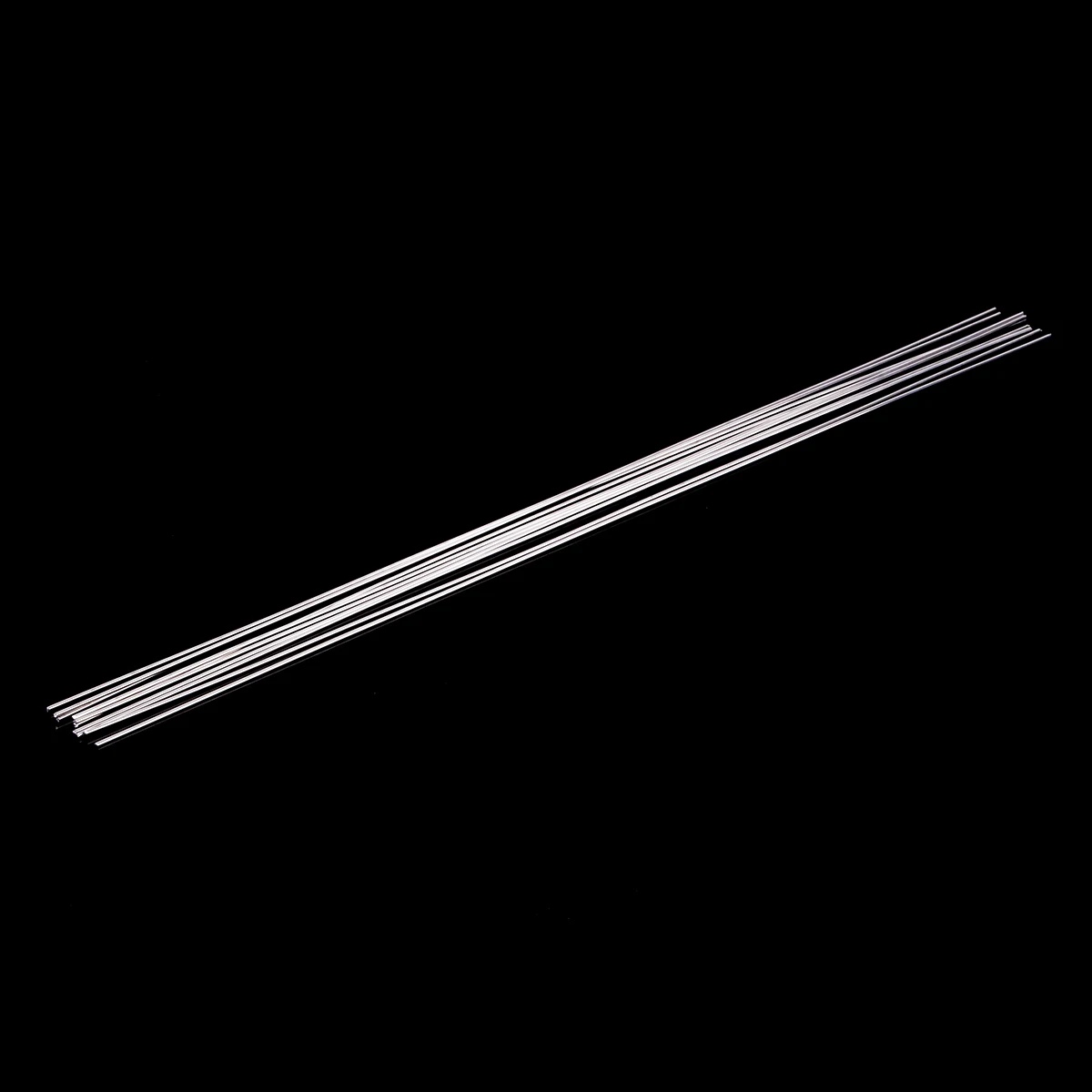 10pcs Metal Aluminum Magnesium Silver Welding Rod with Low Temperature 1.6mm Diameter 450mm Length