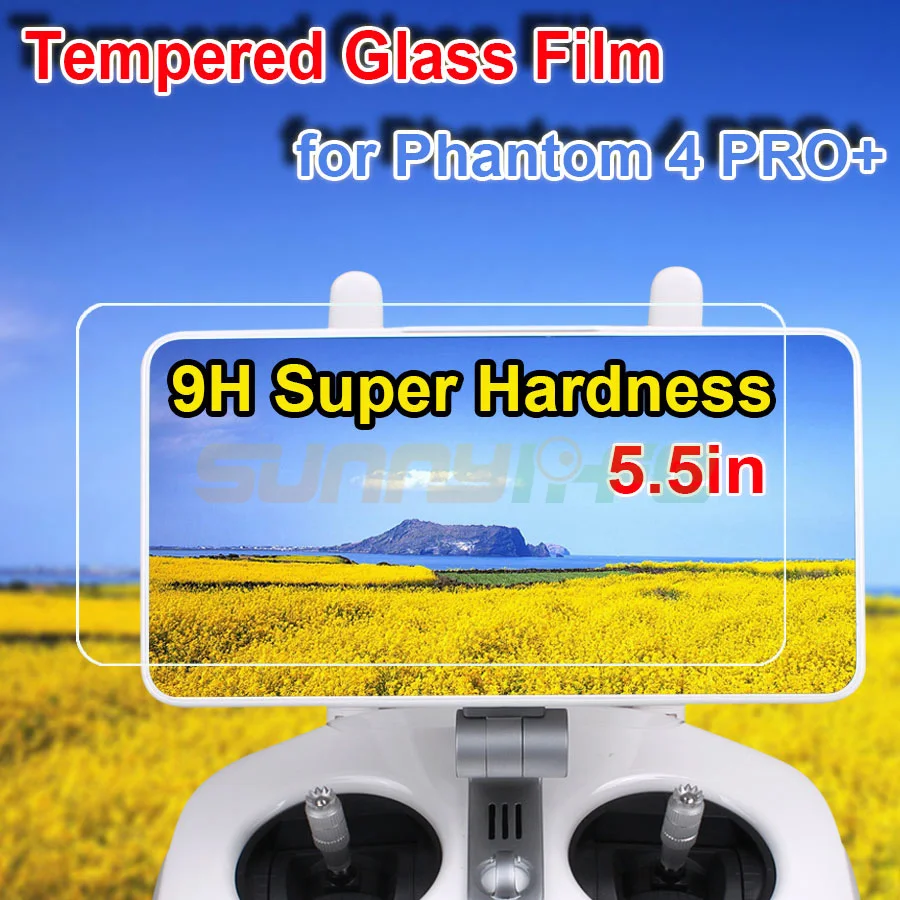 Sunnylife 5.5in Tempered Glass Film HD Screen Protective Film for DJI Phantom 4 PRO+ Remote Controller Displayer Screen
Sunnylife 5.5in Tempered Glass Film HD Screen Protective Film for DJI Phantom 4 PRO+ Remote Controller Displayer Screen