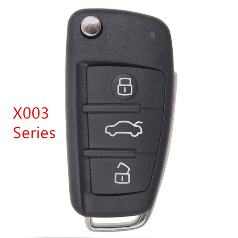 10PCS X003 Series XHORSE English Version A6 Q7 Style Universal Remote Key Fob 3 Button for VVDI Key Tool
10PCS X003 Series XHORSE English Version A6 Q7 Style Universal Remote Key Fob 3 Button for VVDI Key Tool