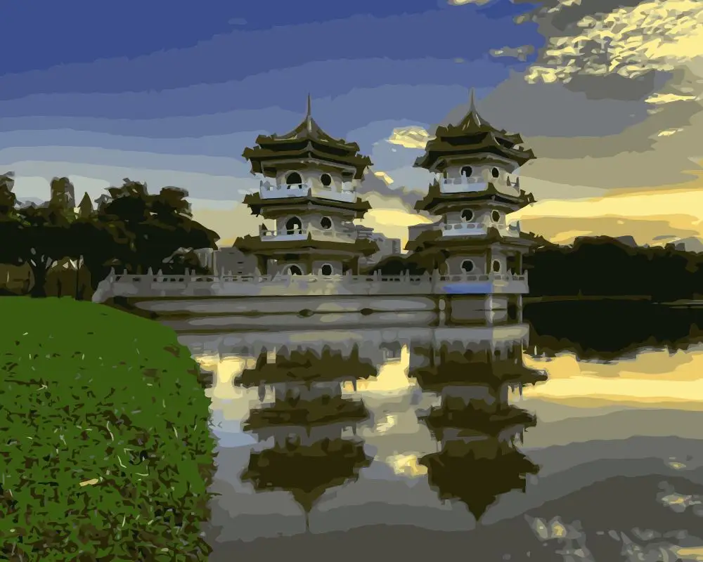 MaHuaf-j171 Beautiful Chinese Pagoda coloring by numbers wall picture for the living room
MaHuaf-j171 Beautiful Chinese Pagoda coloring by numbers wall picture for the living room