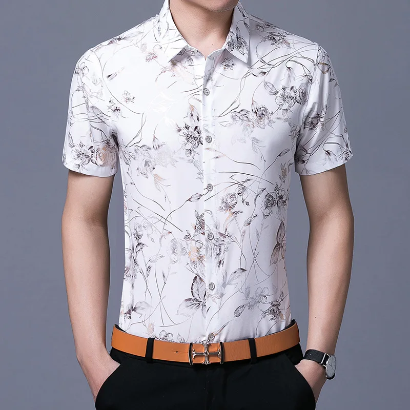 Thoshine Brand Summer Men Shirts Floral Print Short Sleeve Smart Casual Style Male Fashion Shirt Camisa Breathable Tops Pockets
Thoshine Brand Summer Men Shirts Floral Print Short Sleeve Smart Casual Style Male Fashion Shirt Camisa Breathable Tops Pockets