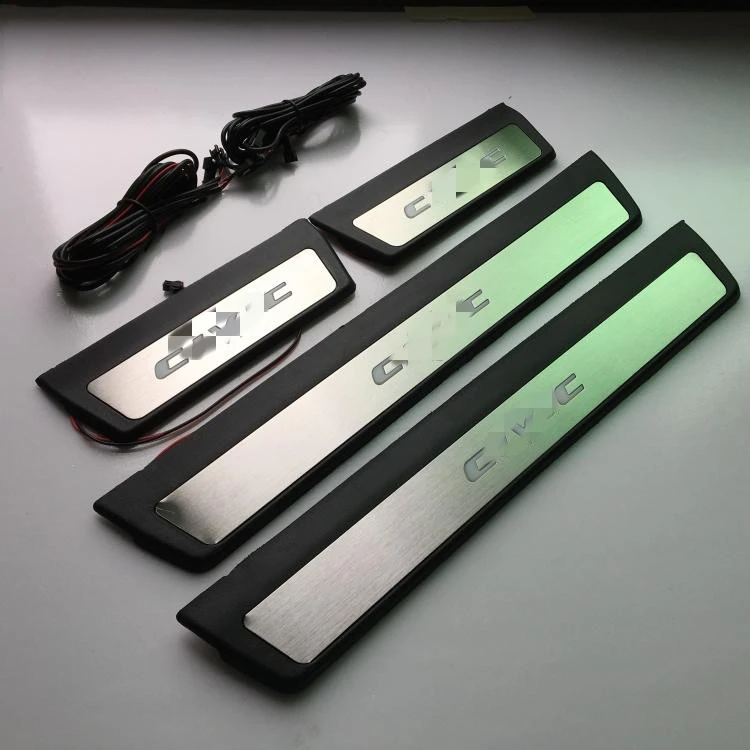 Blue LED Light Door Sill scuff Plate Protector Welcome Pedal Trim 4pcs for Honda Civic 9th 2012-2014 Car-styling Accessories
Blue LED Light Door Sill scuff Plate Protector Welcome Pedal Trim 4pcs for Honda Civic 9th 2012-2014 Car-styling Accessories