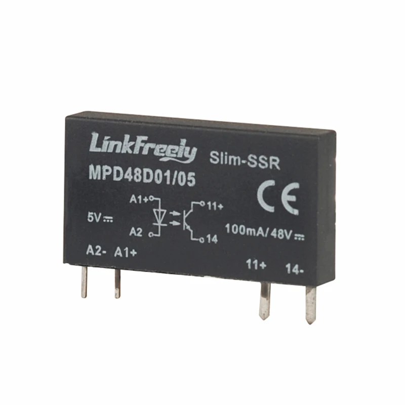 MPD48D01/05 4 Pin PCB Micro Voltage Relay Switch Module 5VDC In 48VDC/1A Output,Smart Auto DC DC SSR Solid State Relay Bank+Mini
MPD48D01/05 4 Pin PCB Micro Voltage Relay Switch Module 5VDC In 48VDC/1A Output,Smart Auto DC DC SSR Solid State Relay Bank+Mini