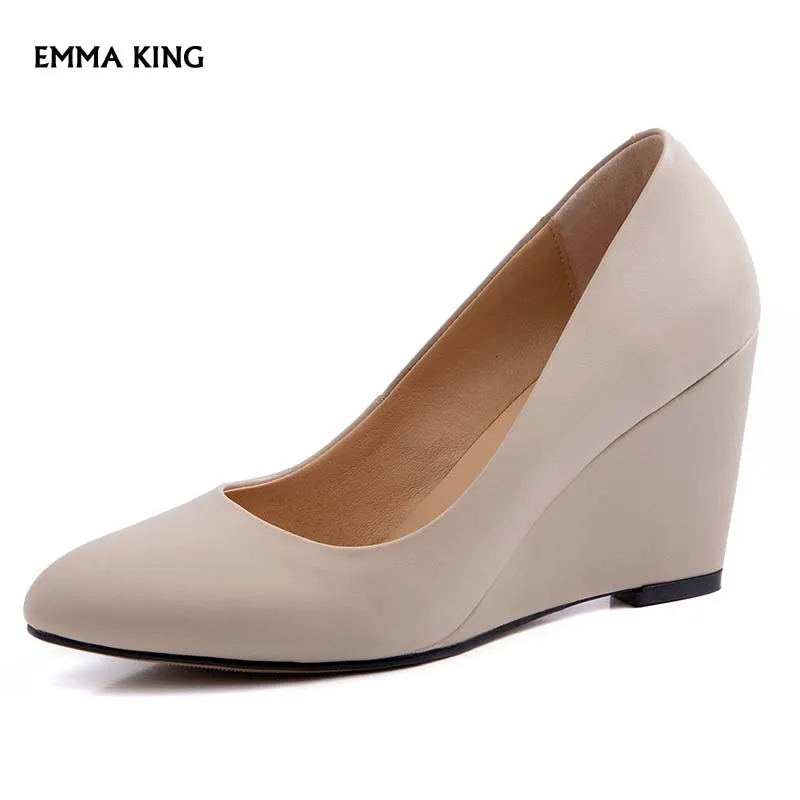 2019 New Wedges Shoes For Women Shallow Pumps Women Shoes White pointed Sexy High Heels Wedding shoes Platform Heels
2019 New Wedges Shoes For Women Shallow Pumps Women Shoes White pointed Sexy High Heels Wedding shoes Platform Heels