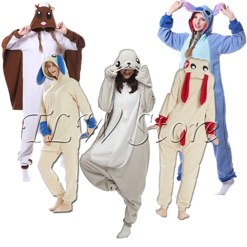 Soft Cartoon Monokuma Pajamas Bear Giraffe Animal Danganronpa Shark Stich Rabbit seal Onesie Women Adult Cosplay Suit Sleepwear
Soft Cartoon Monokuma Pajamas Bear Giraffe Animal Danganronpa Shark Stich Rabbit seal Onesie Women Adult Cosplay Suit Sleepwear