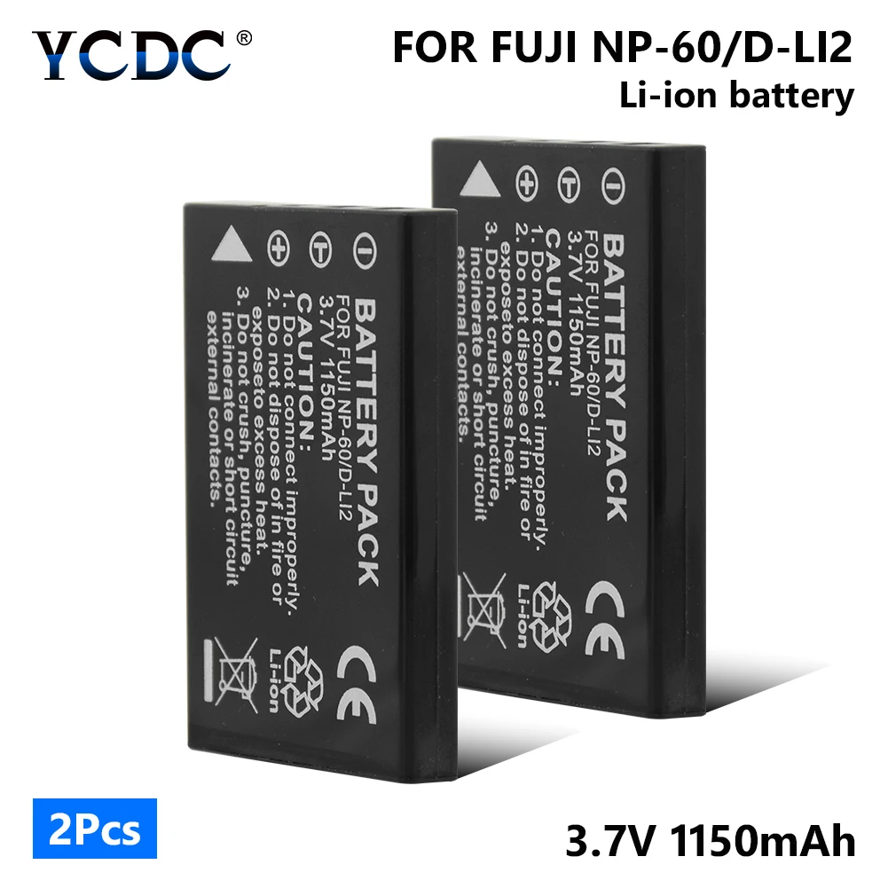 

Battery NP-60 NP60 For Fuji FinePix 601 50i F401 F410 F601 M603 Camera For CASIO QV-R3, QV-R4, EXILIM EX-Z3