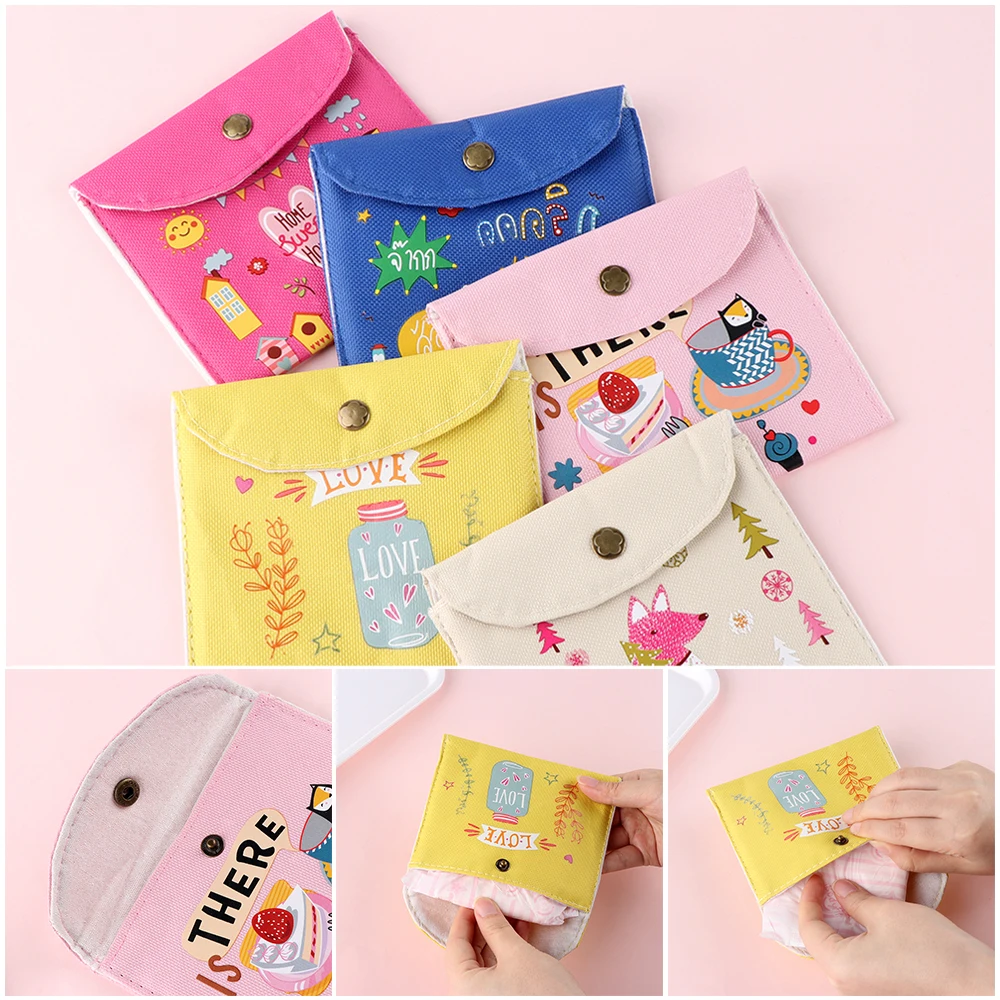 New Feminine Care Diaper Canvas Storage Sanitary Napkin Bags Girls Convenient Cotton Line Cushions Case Purse Coin Card Pouch
New Feminine Care Diaper Canvas Storage Sanitary Napkin Bags Girls Convenient Cotton Line Cushions Case Purse Coin Card Pouch