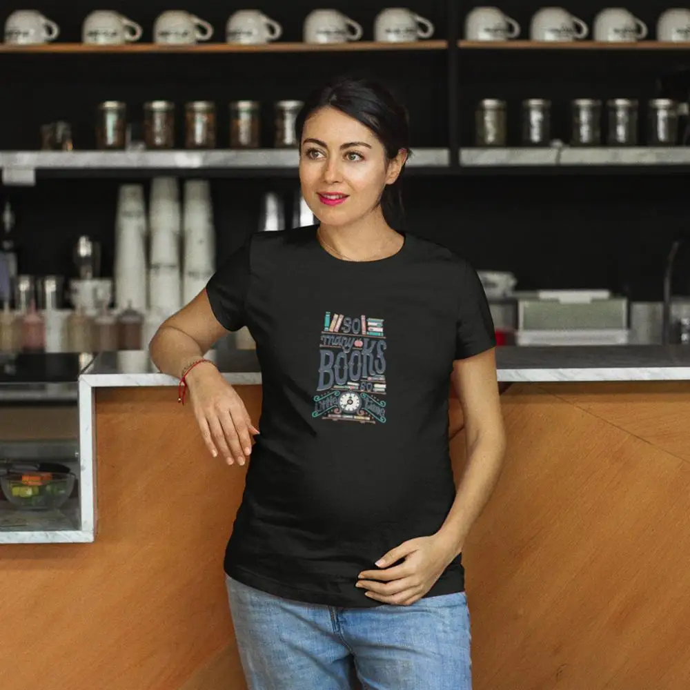 Lettering T-Shirt So Many Books So Little Time T Shirt Cotton Short Sleeve Women tshirt Street Style Print Ladies Tee Shirt
Lettering T-Shirt So Many Books So Little Time T Shirt Cotton Short Sleeve Women tshirt Street Style Print Ladies Tee Shirt