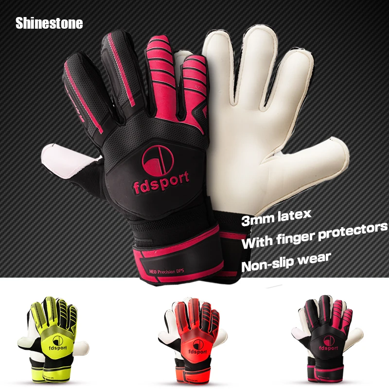 Shinestone Brand Multi-color Professional Soccer Goalkeeper Gloves Finger Protection Thickening Latex Football Goalie Gloves
Shinestone Brand Multi-color Professional Soccer Goalkeeper Gloves Finger Protection Thickening Latex Football Goalie Gloves