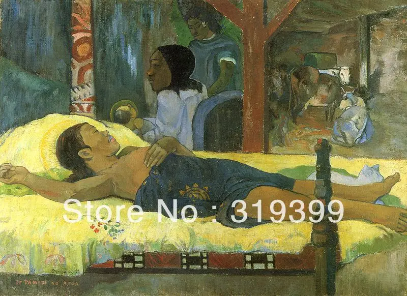 Oil Painting Reproduction on Linen canvas,La naissance du Christ le Fils de Dieu by paul gauguin,100% handmade oil paintings
Oil Painting Reproduction on Linen canvas,La naissance du Christ le Fils de Dieu by paul gauguin,100% handmade oil paintings