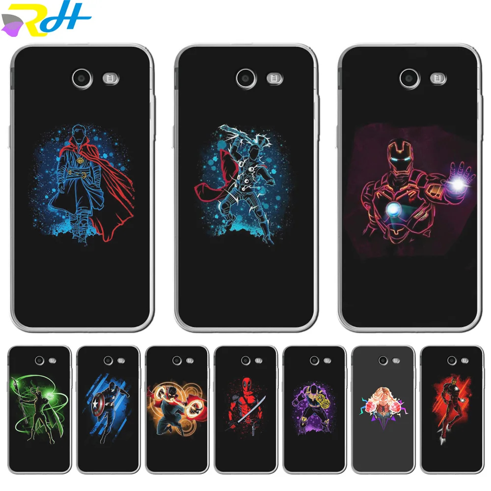 Soft TPU Cover for Samsung Galaxy J4 J6 J8 2018 Case The Avengers Back shell for Samsung J3 J5 J7 2017 J5Prime J6Plus Coque Etui
Soft TPU Cover for Samsung Galaxy J4 J6 J8 2018 Case The Avengers Back shell for Samsung J3 J5 J7 2017 J5Prime J6Plus Coque Etui