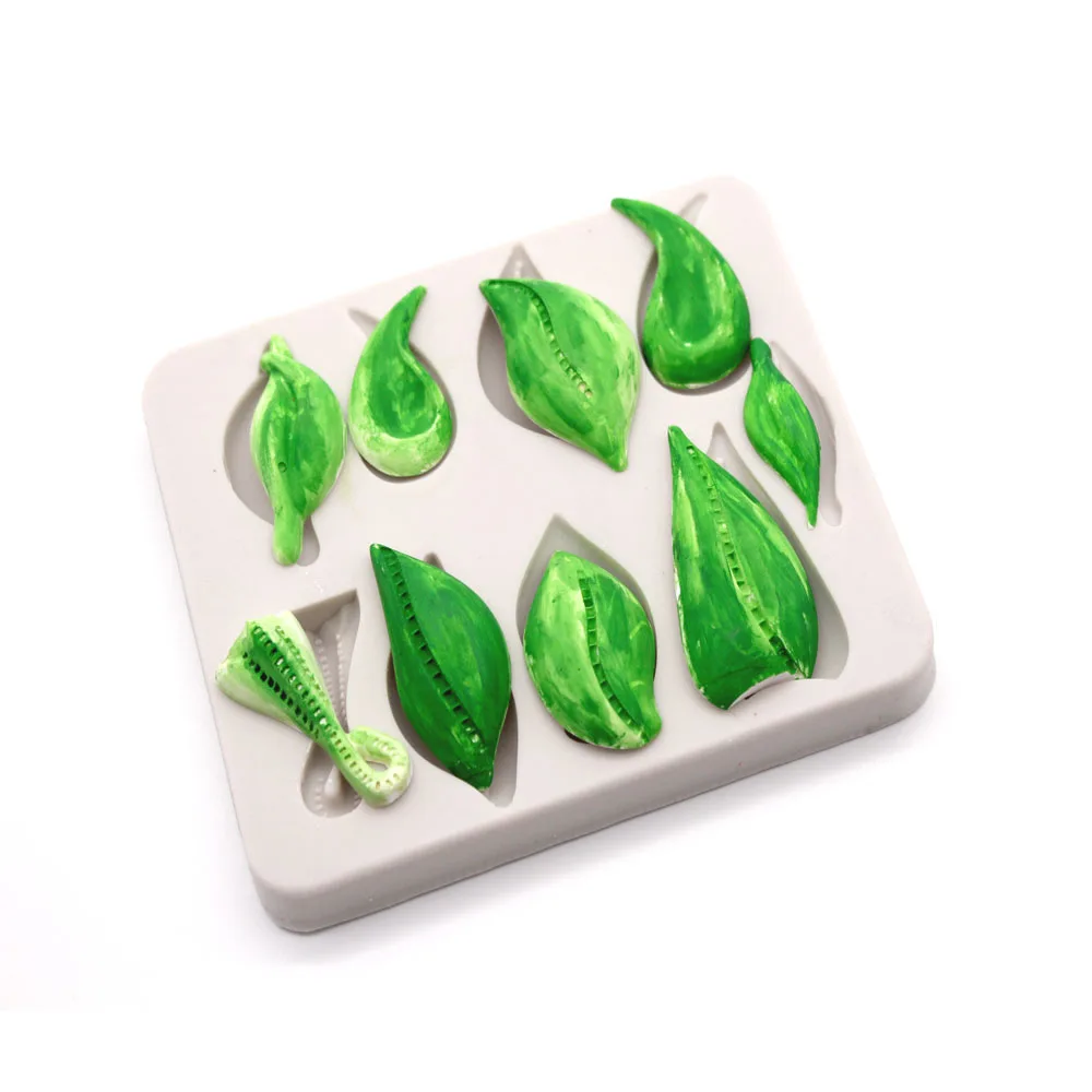 Bean sprout shape jelly candy silicone mold fondant cake decoration tool chocolate mold soft clay clay tool
Bean sprout shape jelly candy silicone mold fondant cake decoration tool chocolate mold soft clay clay tool