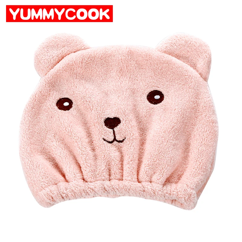 Portable Women's Cartoon Bear Dry Hair Hat Home Textile Bathroom Product Wholesale Bulk Lots Accessories Supplies Stuff
Portable Women's Cartoon Bear Dry Hair Hat Home Textile Bathroom Product Wholesale Bulk Lots Accessories Supplies Stuff