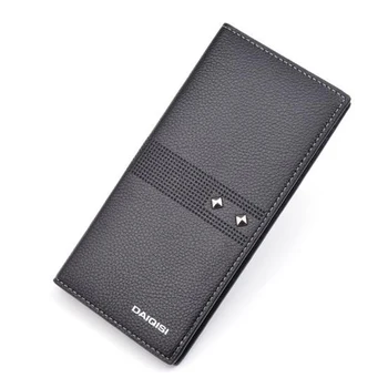 Business youth multi-card large capacity wallet thin open 3 fold soft wallet rivet wallet new men's wallet long section
Business youth multi-card large capacity wallet thin open 3 fold soft wallet rivet wallet new men's wallet long section