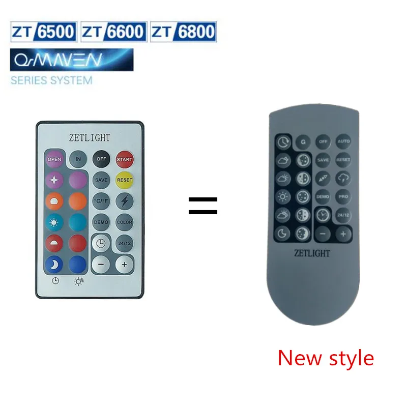 ZETLIGHT ZT 6500 ZT 6600 ZT 6800 ZS 7000 Infrared remote control controller accessories
ZETLIGHT ZT 6500 ZT 6600 ZT 6800 ZS 7000 Infrared remote control controller accessories