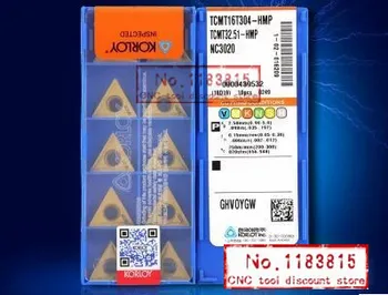 Carbide insert 10 / box TCMT16T304-HMP NC3020 carbide Insert Insert STFCR/STUCR/STWCR processing steel Free shipping
Carbide insert 10 / box TCMT16T304-HMP NC3020 carbide Insert Insert STFCR/STUCR/STWCR processing steel Free shipping
