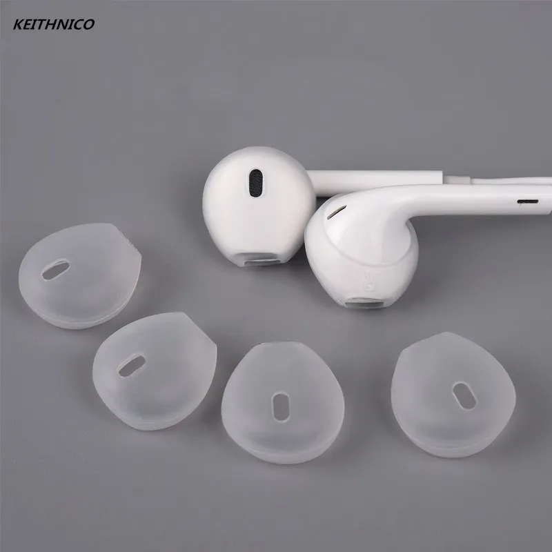 KEITHNICO 2Pairs Clear Silicone Antislip Ear Hook Eartips Cushions Ear Gel Cover For Earpods For Iphone 5 5S 6 6S
KEITHNICO 2Pairs Clear Silicone Antislip Ear Hook Eartips Cushions Ear Gel Cover For Earpods For Iphone 5 5S 6 6S